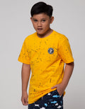 Nevada Short Sleeve T-Shirt Fullprint Tiny Splash Small Logo