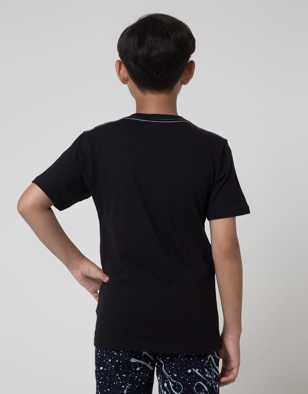 Nevada Short Sleeve T-Shirt Print Foto Non The Less