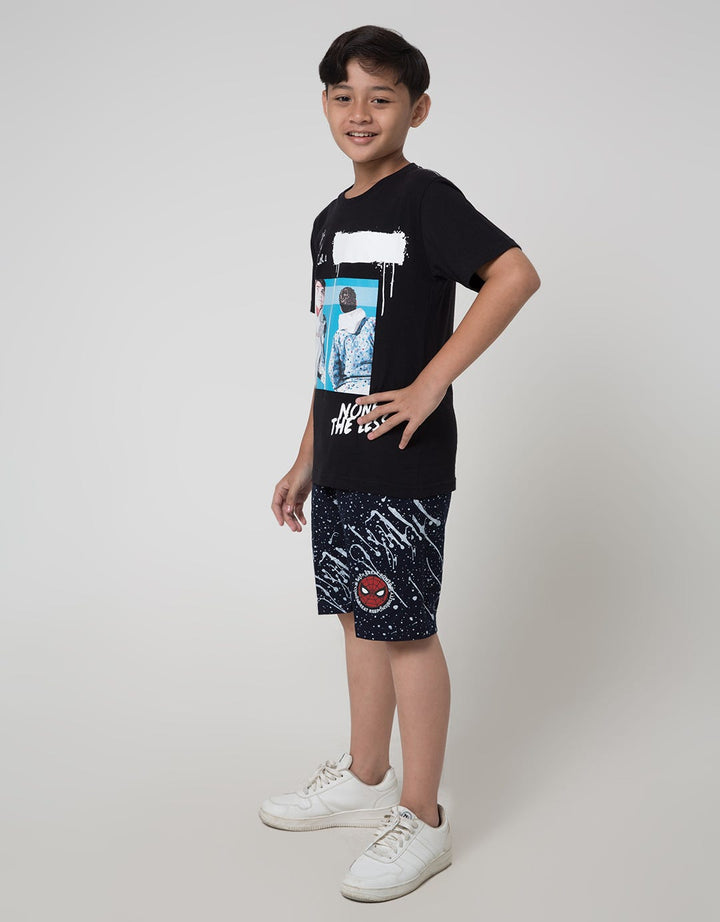 Nevada Short Sleeve T-Shirt Print Foto Non The Less