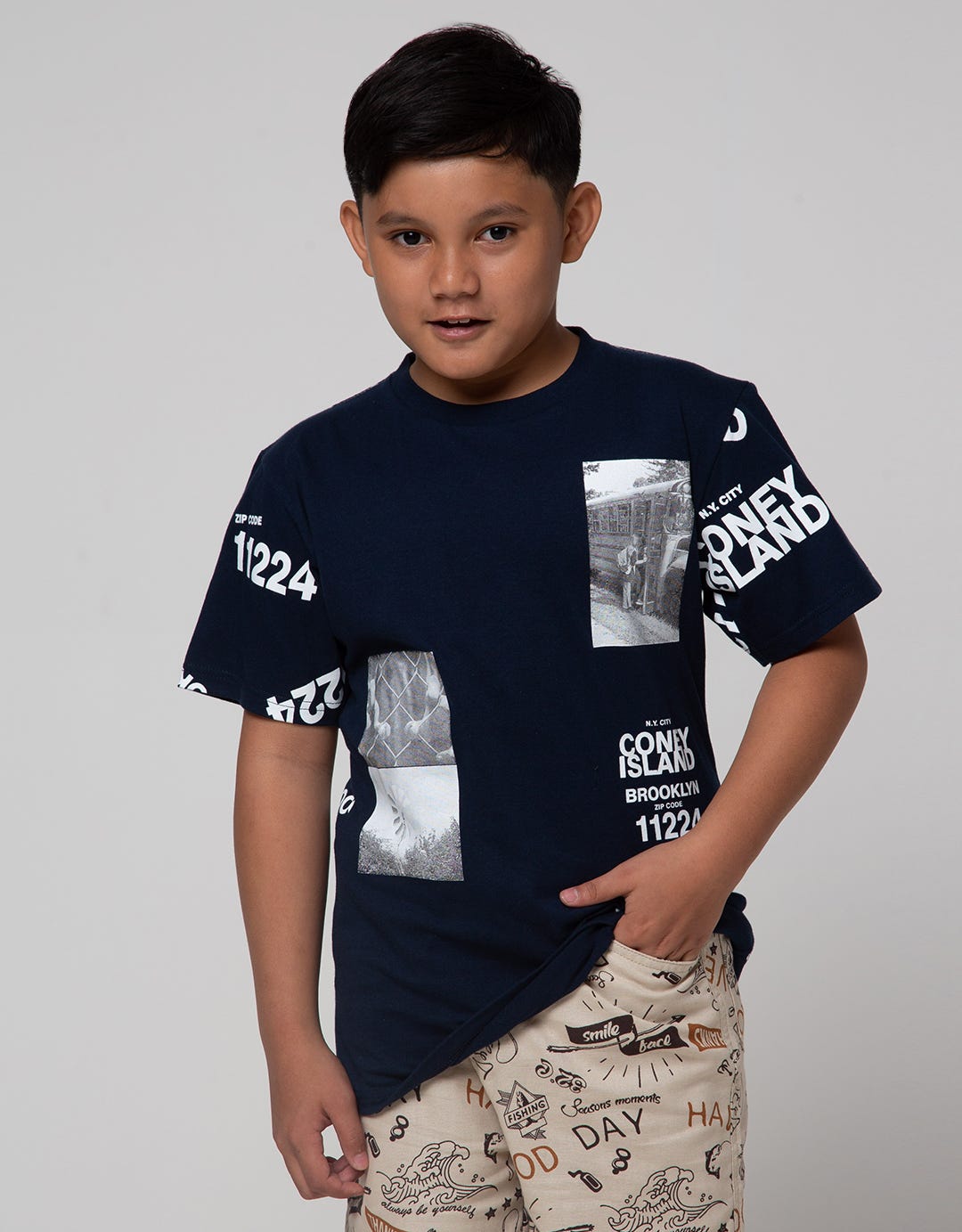 Nevada Coney Islan Kaos Anak Laki-laki