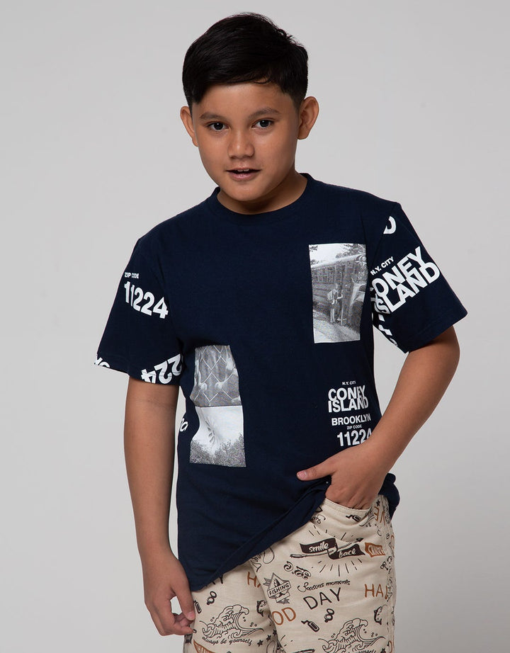 Nevada Coney Islan Kaos Anak Laki-laki