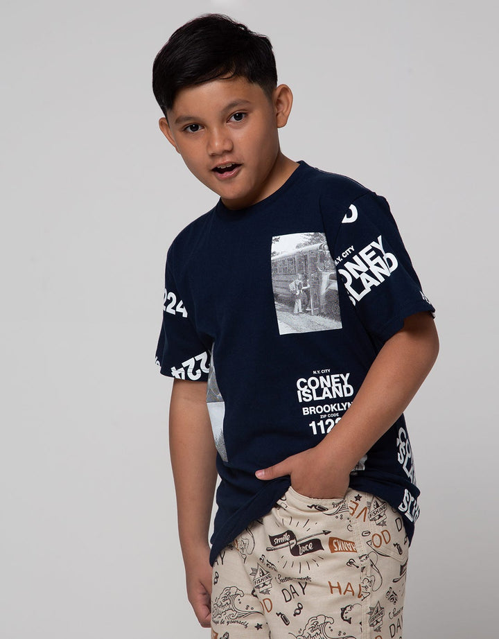 Nevada Coney Islan Kaos Anak Laki-laki