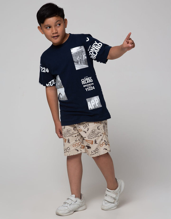 Nevada Coney Islan Kaos Anak Laki-laki