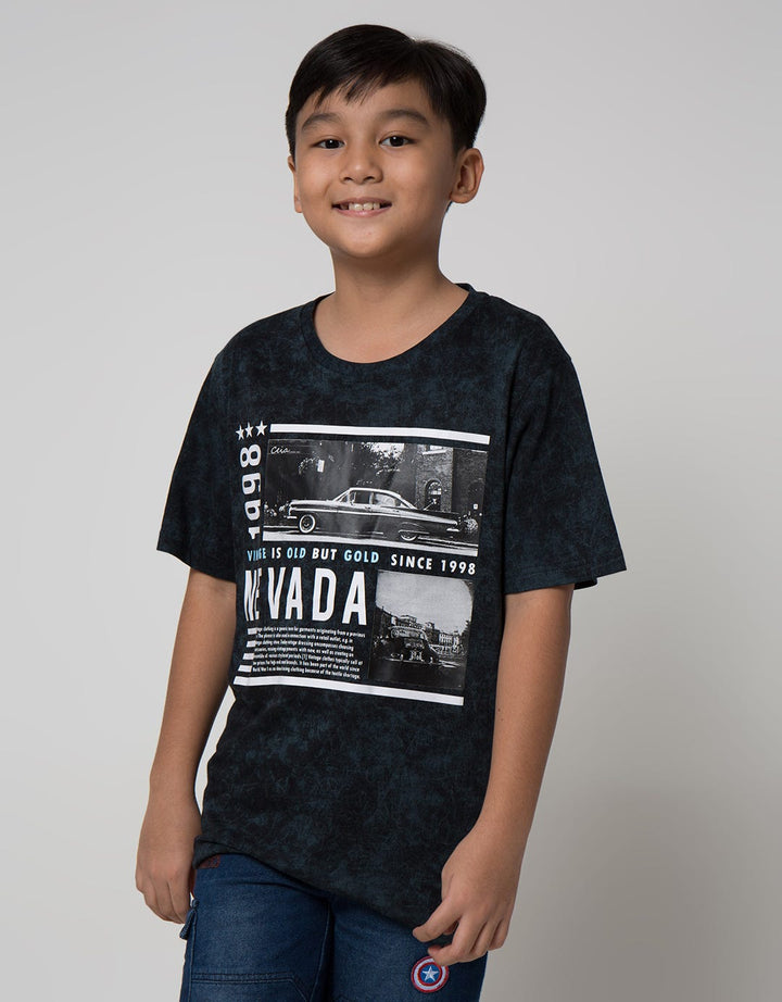 Nevada Short Sleeve T-Shirt Rotary Brooklyn City