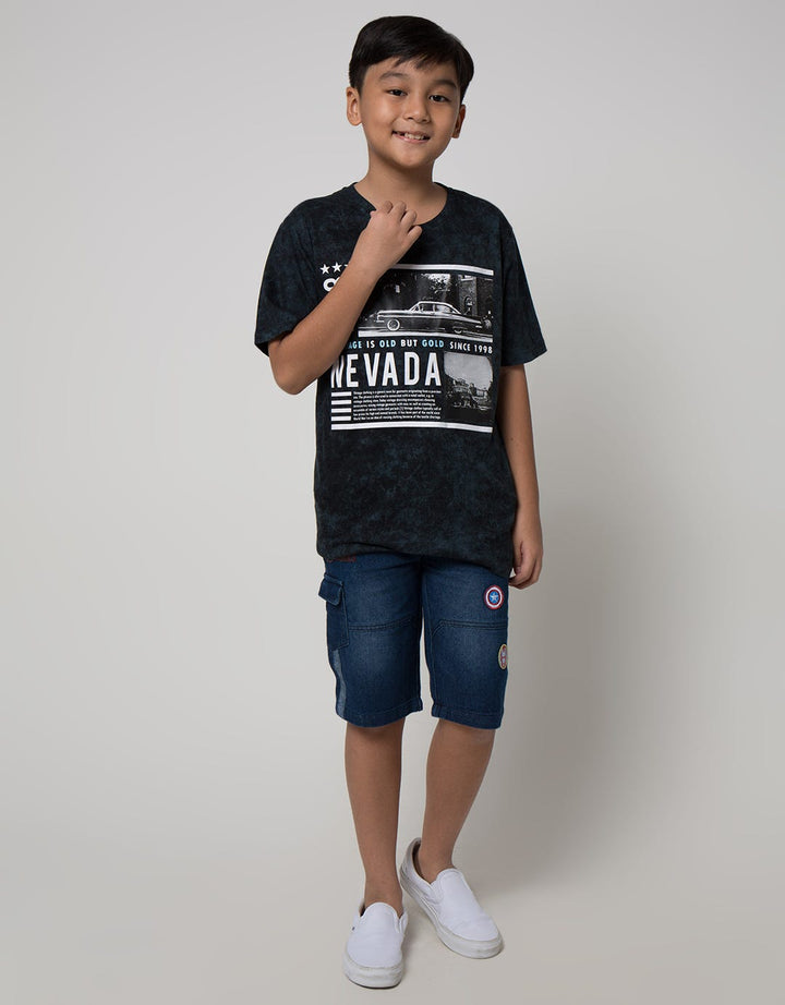 Nevada Short Sleeve T-Shirt Rotary Brooklyn City