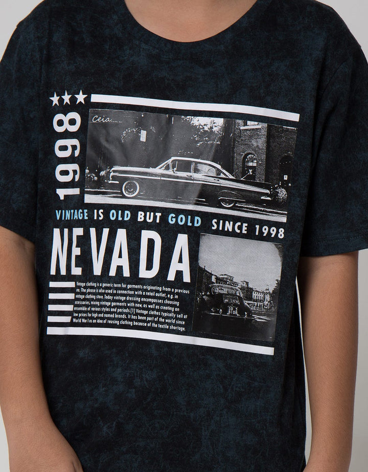 Nevada Short Sleeve T-Shirt Rotary Brooklyn City