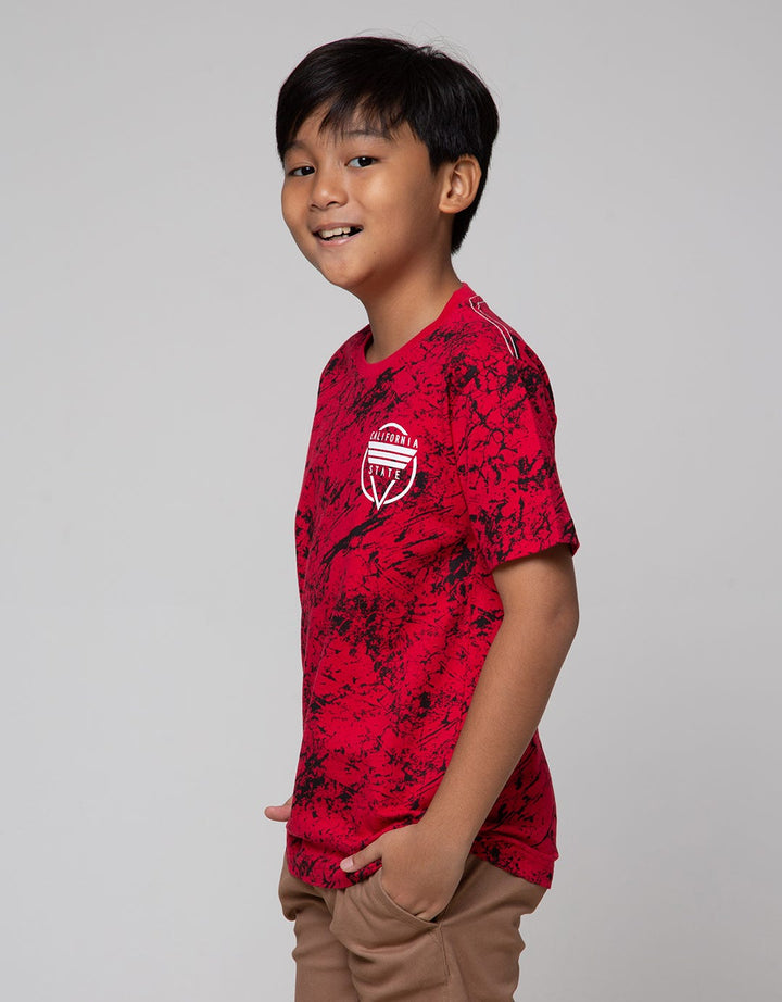 Nevada Short Sleeve T-Shirt Splash California Logo