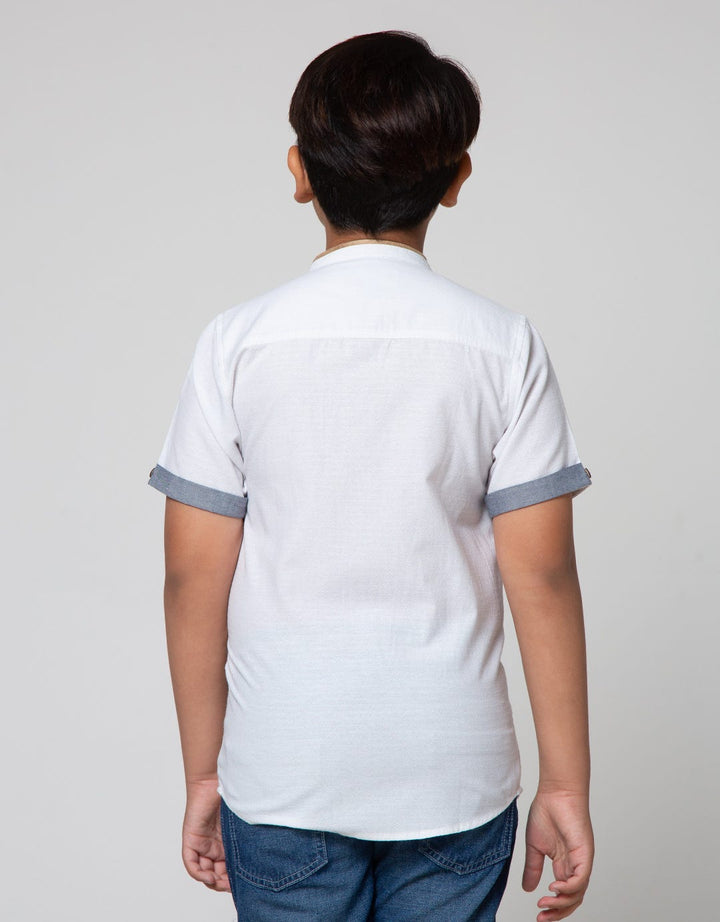 Nevada Short Sleeve Shirt Solid Dobby Spyder Koko Casual