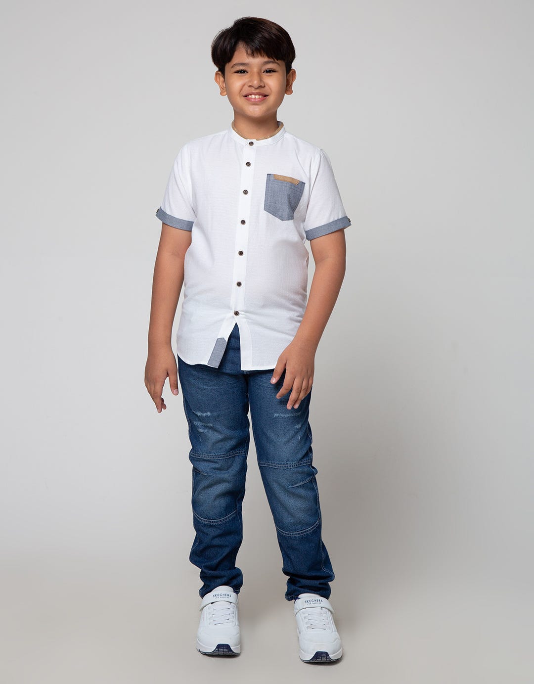 Nevada Short Sleeve Shirt Solid Dobby Spyder Koko Casual