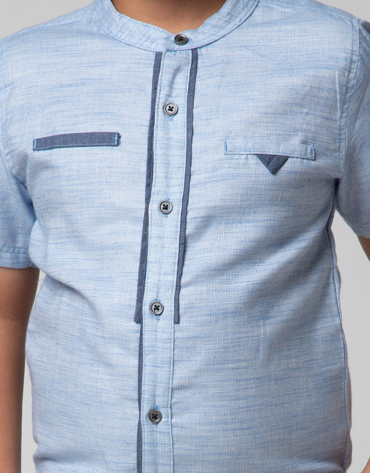 Nevada Short Sleeve Shirt Dobby Koko Casual