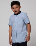 Nevada Short Sleeve Shirt Yarn Dyed Houndstooth Koko Casual