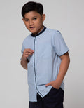 Nevada Short Sleeve Shirt Yarn Dyed Houndstooth Koko Casual