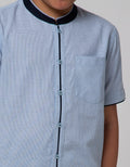 Nevada Short Sleeve Shirt Yarn Dyed Houndstooth Koko Casual