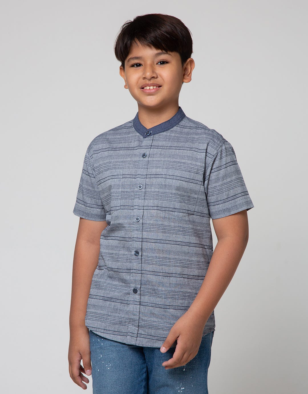 Nevada Short Sleeve Shirt Dobby Koko Casual