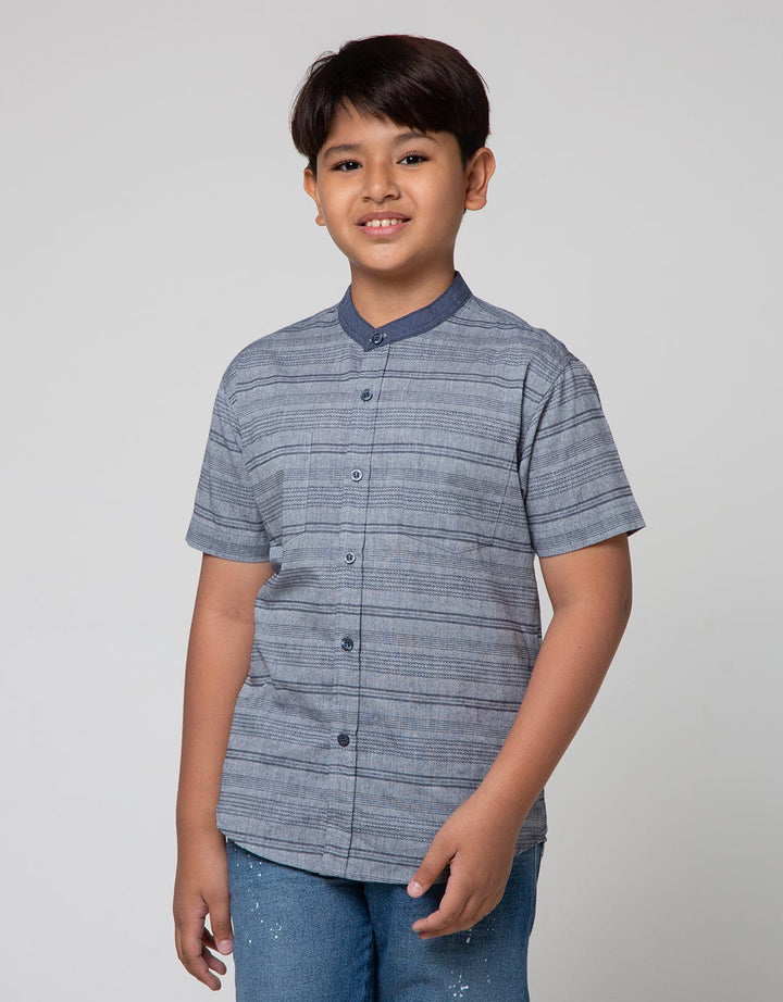 Nevada Short Sleeve Shirt Dobby Koko Casual