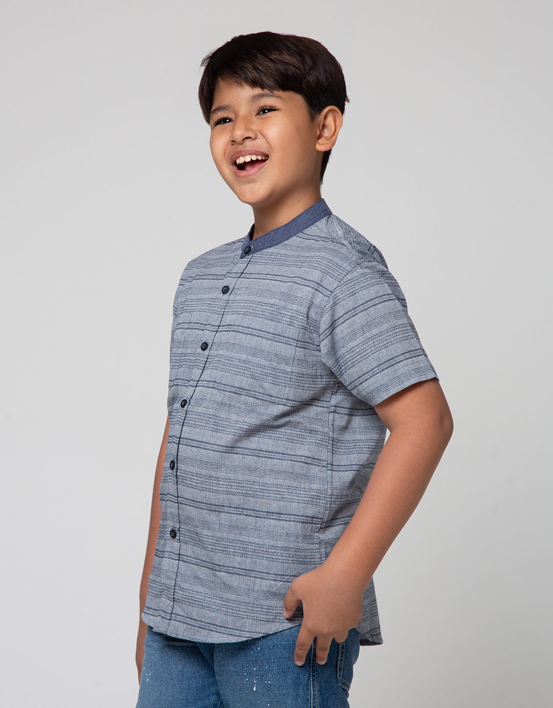 Nevada Short Sleeve Shirt Dobby Koko Casual