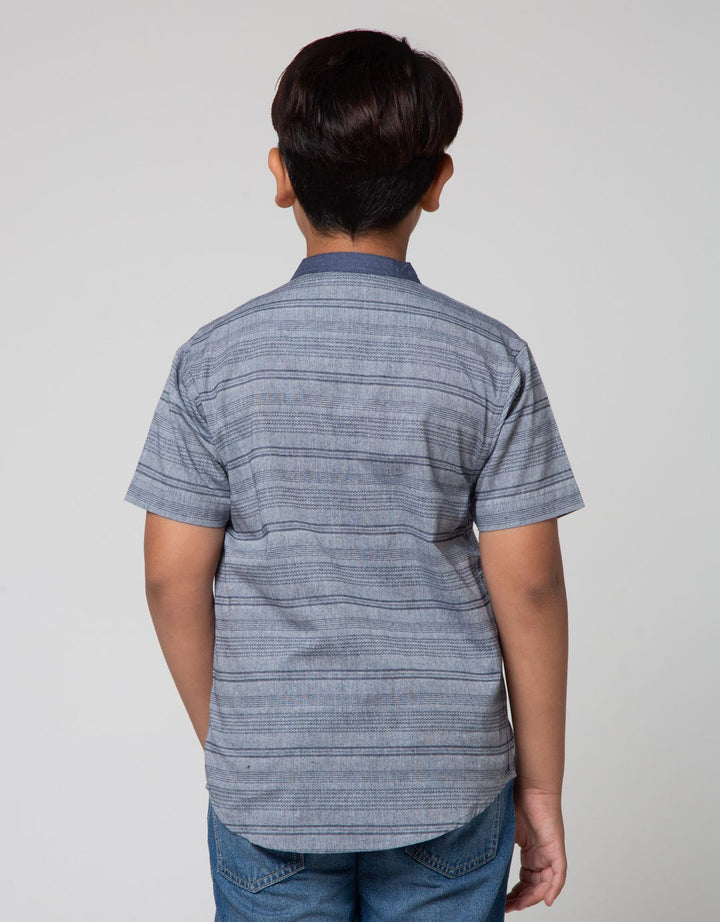 Nevada Short Sleeve Shirt Dobby Koko Casual