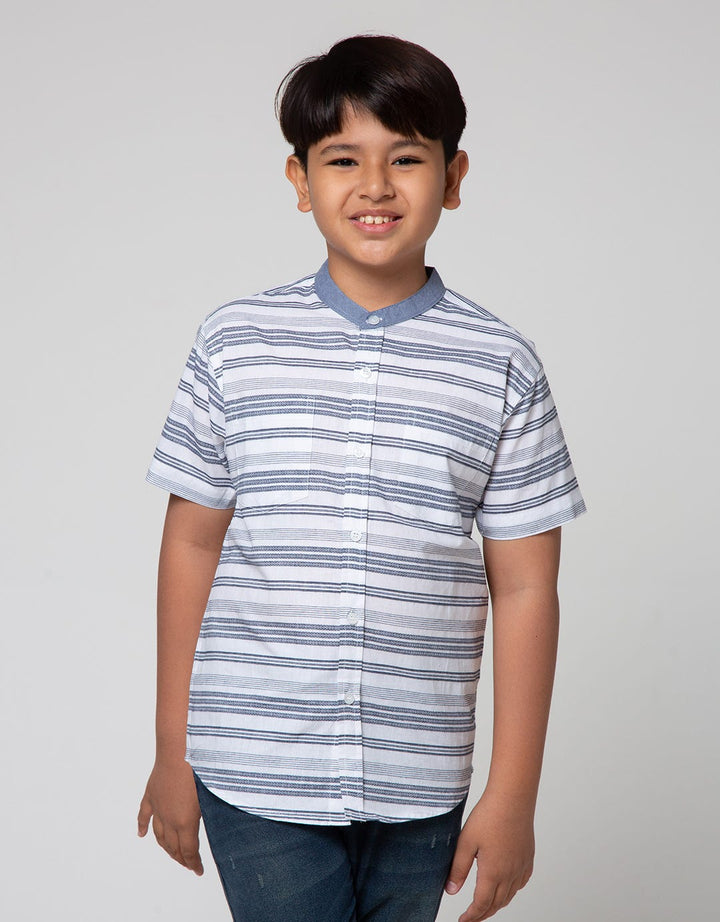Nevada Short Sleeve Shirt Dobby Koko Casual