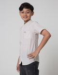 Nevada Yarn Stripe Kemeja Anak Laki-laki