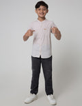 Nevada Yarn Stripe Kemeja Anak Laki-laki