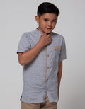 Nevada Yarndyed Stripe Kemeja Anak Laki-laki