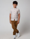 Nevada Short Sleeve Shirt Oxford Koko Casual Solid