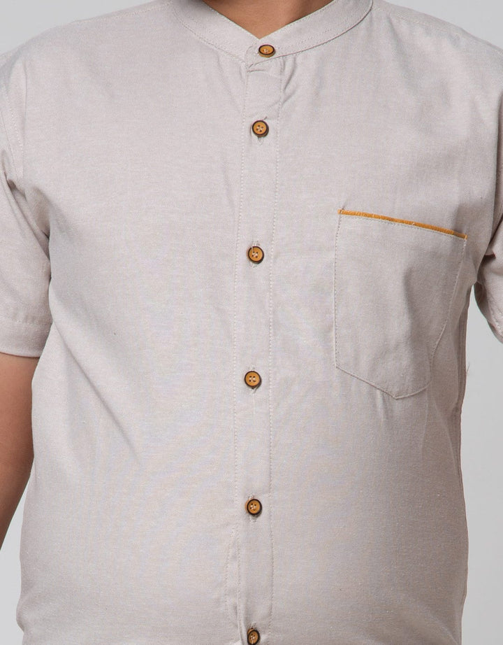 Nevada Short Sleeve Shirt Oxford Koko Casual Solid