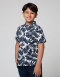 Nevada Short Sleeve Shirt Crinkle Tropical