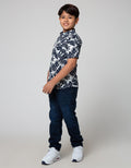 Nevada Short Sleeve Shirt Crinkle Tropical
