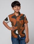 Nevada Short Sleeve Shirt Rayon Fp Marbel Cuban Collar