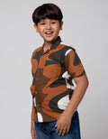 Nevada Short Sleeve Shirt Rayon Fp Marbel Cuban Collar