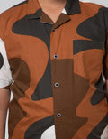 Nevada Short Sleeve Shirt Rayon Fp Marbel Cuban Collar