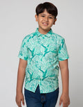 Nevada Slub Botanical Kemeja Anak Laki-Laki