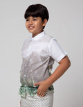 Nevada Leno Print Boys Shirt