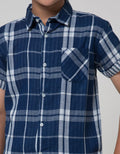 Nevada Short Sleeve Shirt Yarndyed Check & Stripe