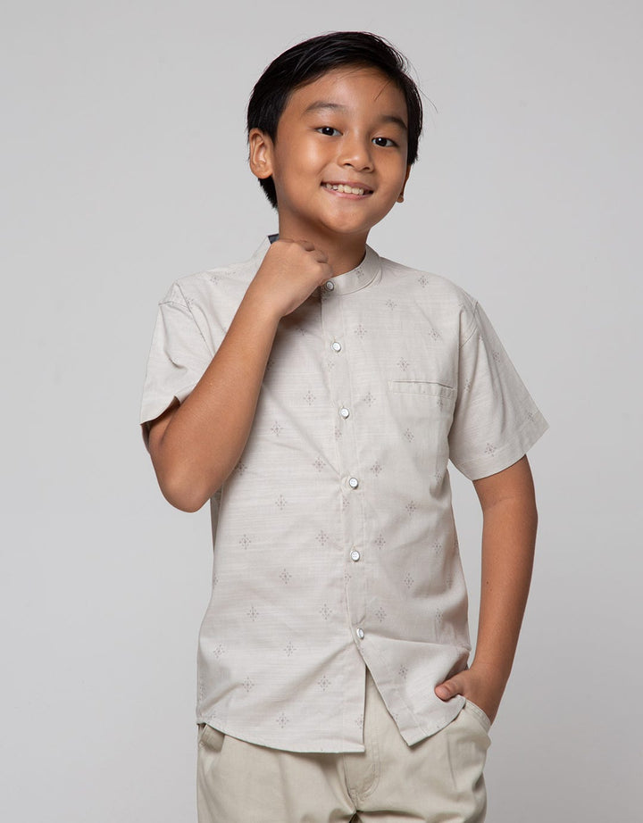 Nevada Linen Tribal Kemeja Anak Laki-Laki