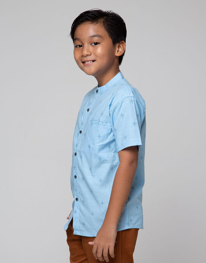 Nevada Linen Tribal Kemeja Anak Laki-Laki