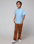 Nevada Linen Tribal Kemeja Anak Laki-Laki