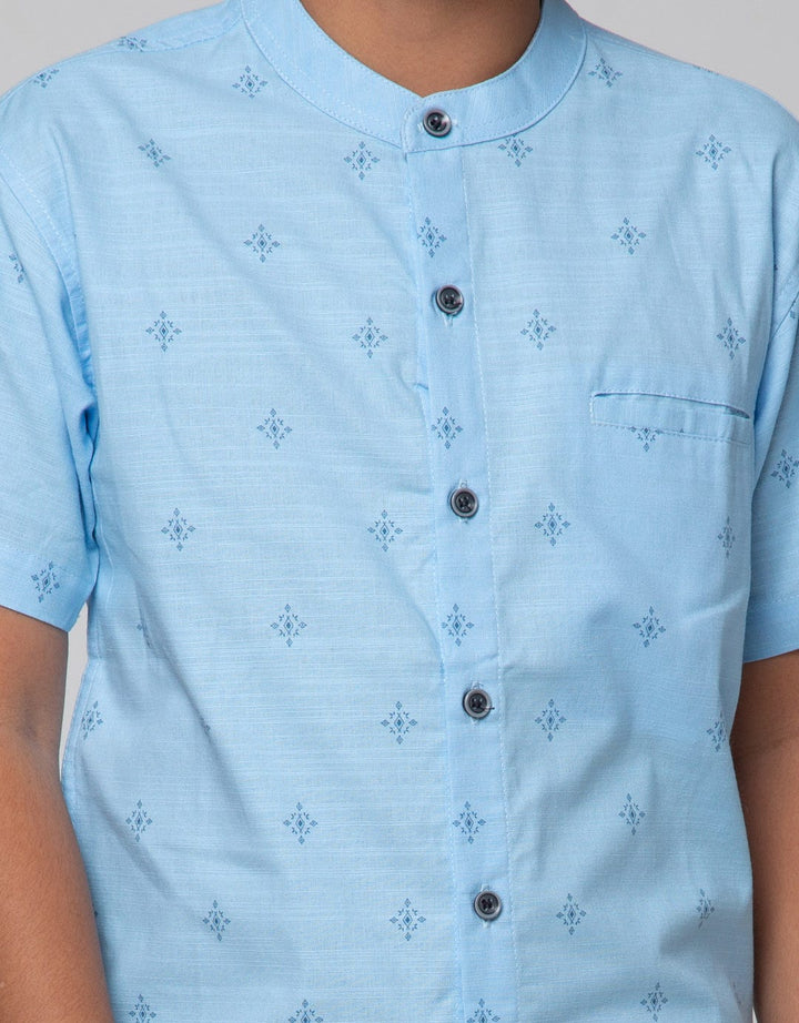 Nevada Linen Tribal Kemeja Anak Laki-Laki
