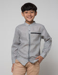 Nevada Long Sleeve Shirt Yarndyed Textured
