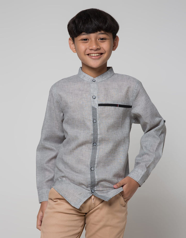 Nevada Long Sleeve Shirt Yarndyed Textured