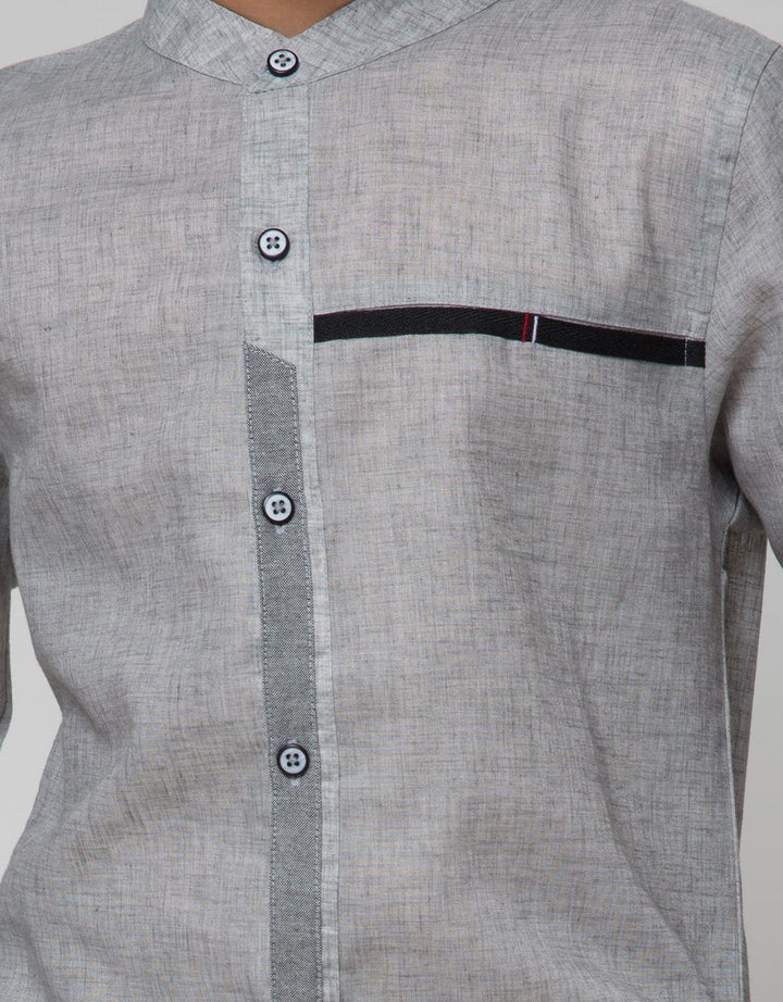 Nevada Long Sleeve Shirt Yarndyed Textured