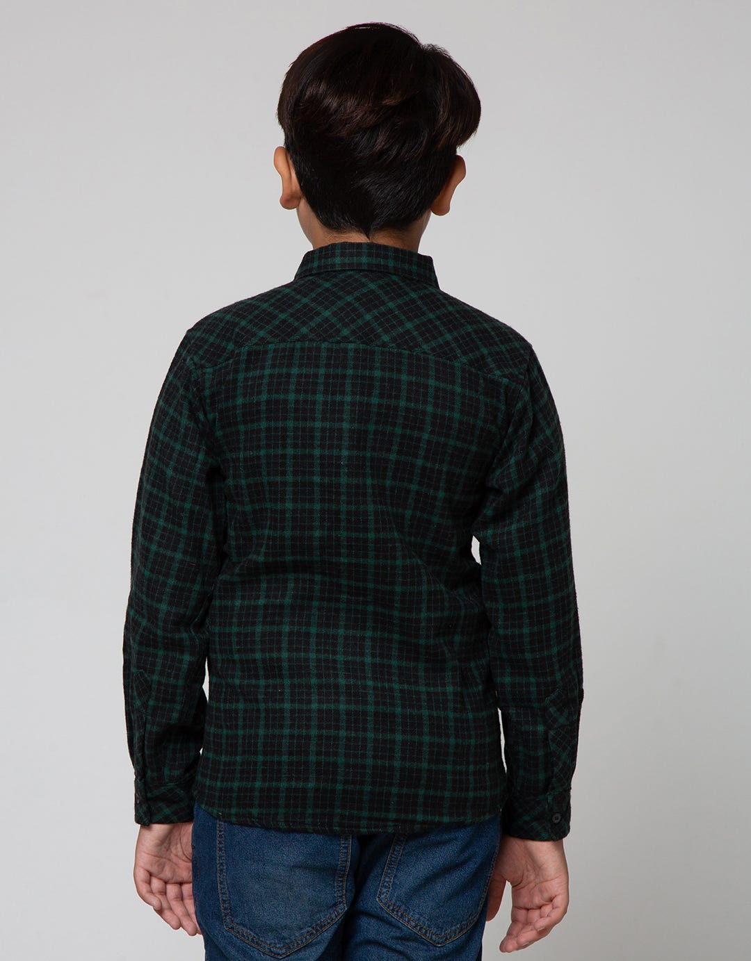 Nevada Checks Flanel Kemeja Anak Laki-Laki