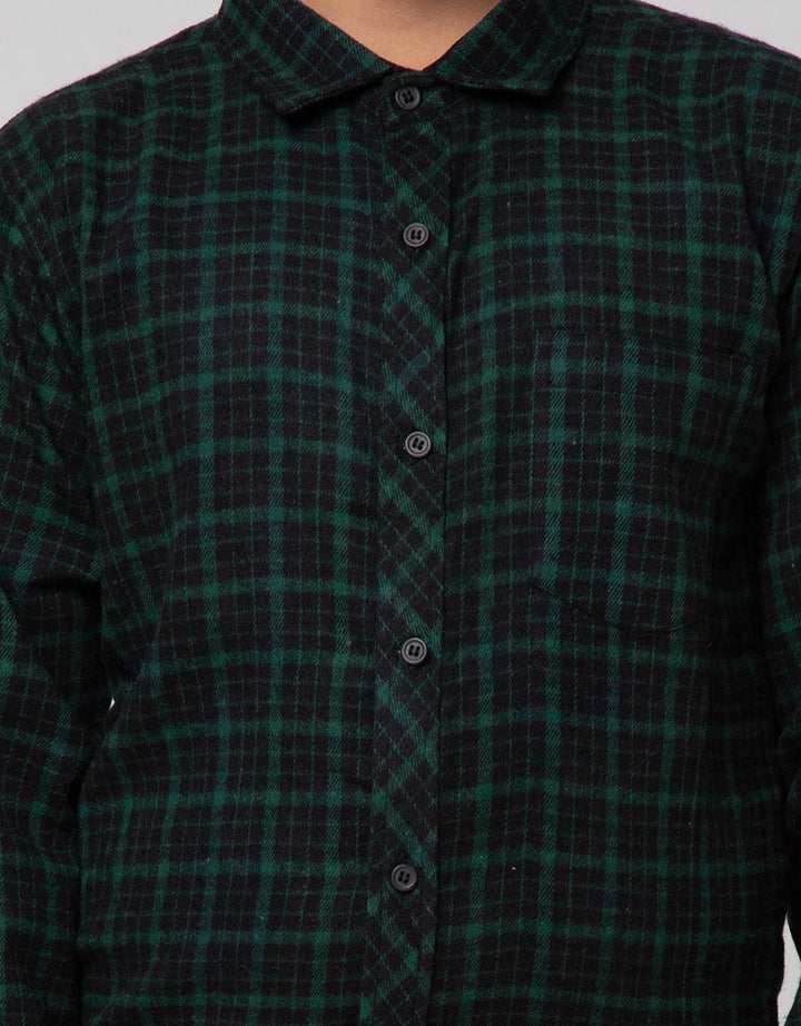 Nevada Checks Flanel Kemeja Anak Laki-Laki