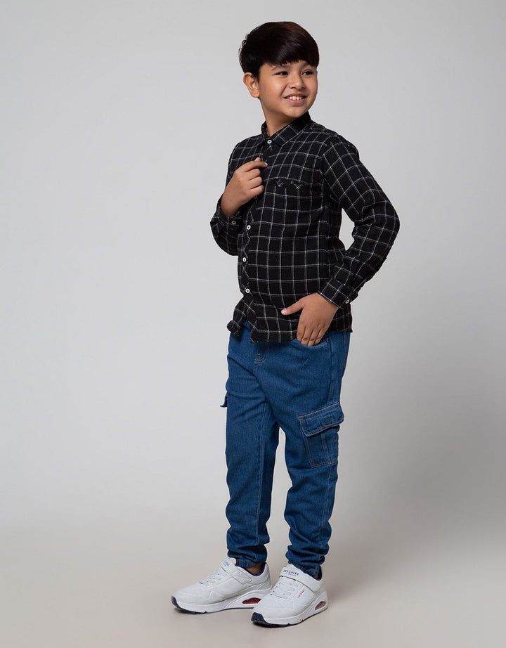 Nevada Long Sleeve Shirt Flanel Checks Chkt659
