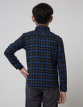 Nevada Flanel Checks Kemeja Anak Laki-laki
