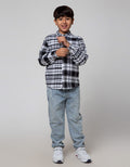 Nevada Flannel Combi Boys Shirt