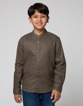 Nevada Linen Rami Kemeja Anak Laki-Laki