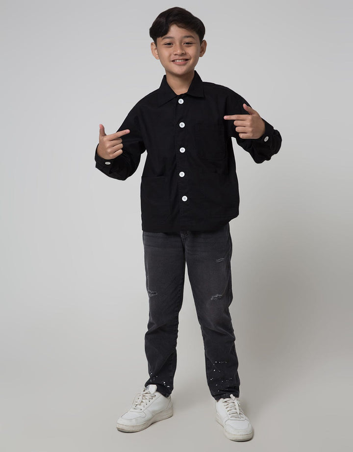 Nevada Kenzo Twill Jaket Anak Laki-laki