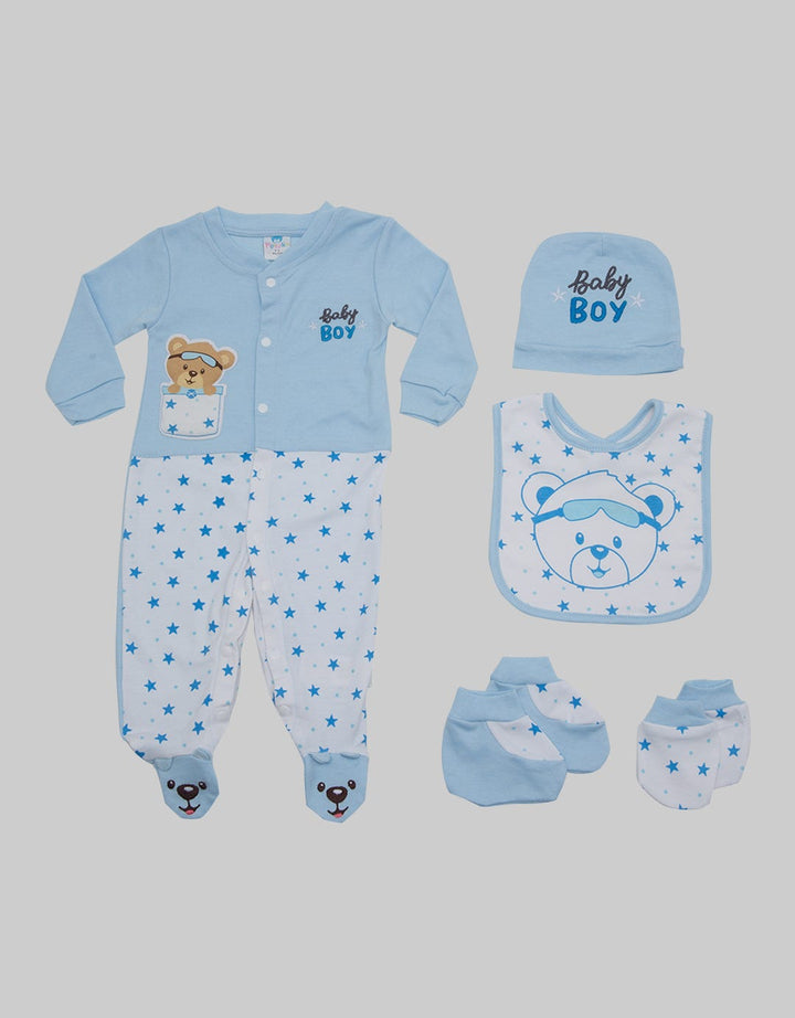 Pipiniko Layette Set Of 7 Gift Set Anak Bayi